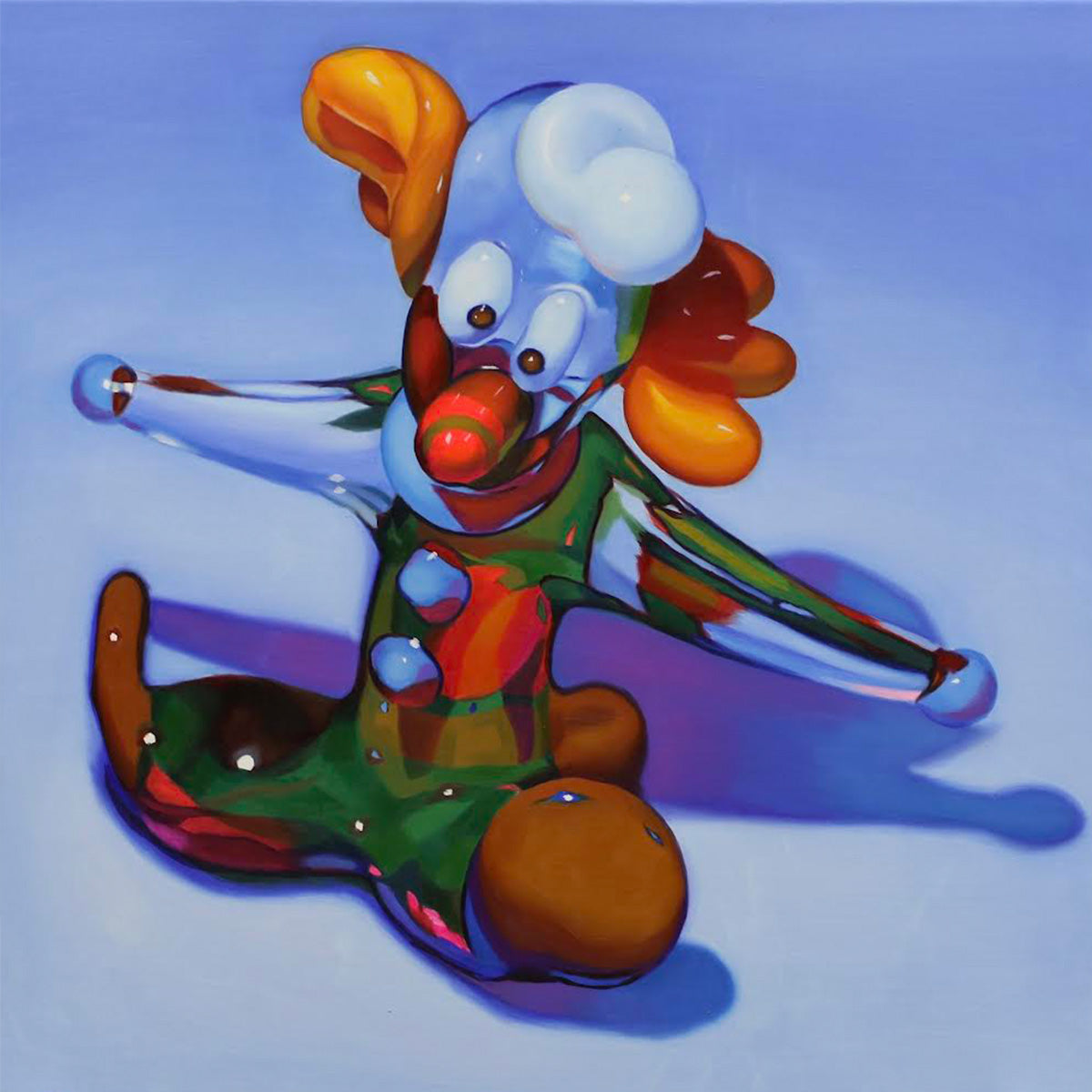 absolute difference series “Glass clown”